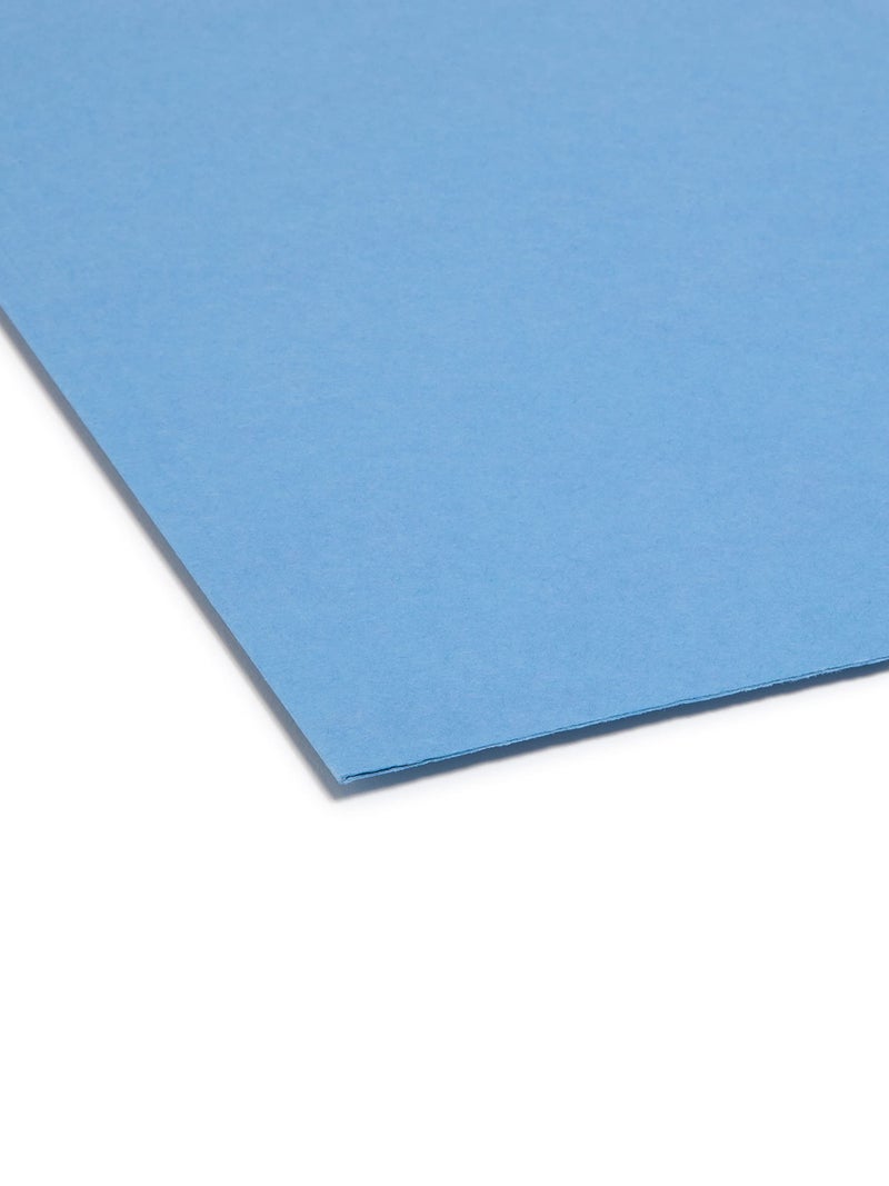 Smead SuperTab Heavyweight File Folder, Oversized 1/3-Cut Tab, Letter Size, Assorted Primary Colors, 50 per Box (10410) - Image 4